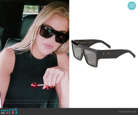 khloe kardashian celine sunglasses 2022|JazzVibe .